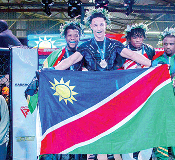 Muller secures gold for Namibia