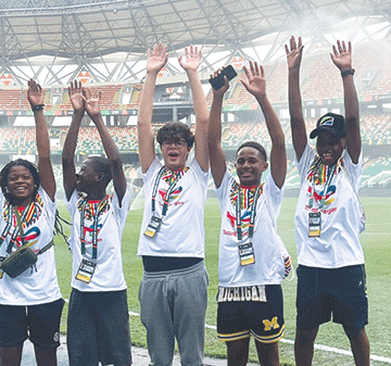 nambango 2 Namibia’s pride – Nombango Tjombonde…the country’s first ball boy at Afcon 2023