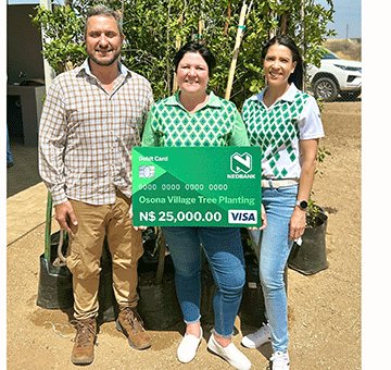 nedbank Nedbank donates trees for a greener future