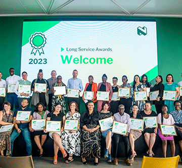 Nedbank awards long service employees