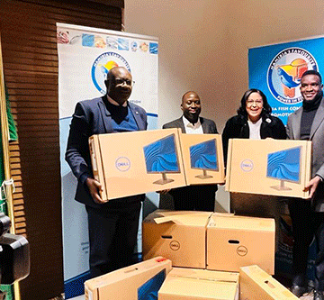 nfcpt Oranjemund youth receive computers