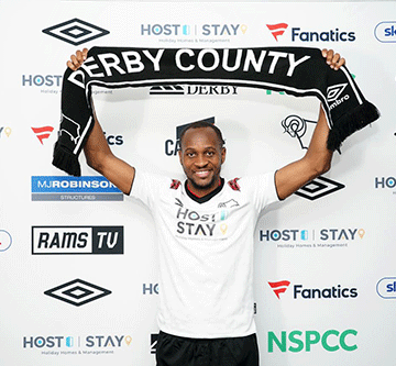 Nyambe signs for Derby County