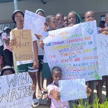 Learners frustrated at Onawa water crisis