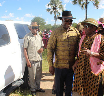 Nangolo visits Nelulu  to strengthen bond