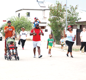 Osona holds walk-and-run fun day