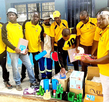 Otjomitanda donates to Omaheke school