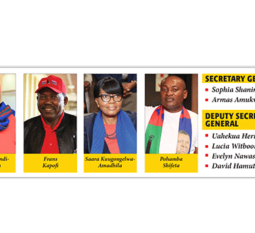 page 01 1 Clash of the titans…Geingob implores cadres to accept defeat