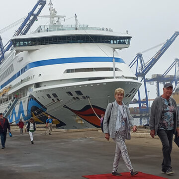 Coast awaits 20 000 cruise liner tourists