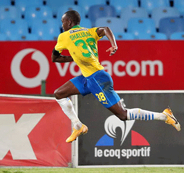 Shalulile solo goal rescues Sundowns…finally finds his scoring boots