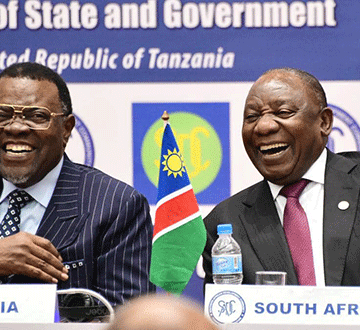 Geingob’s leadership inspired me: Ramaphosa