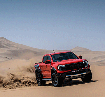 Ranger Raptor boasts customisable shift indicator…to optimise fuel economy and ensure maximum acceleration