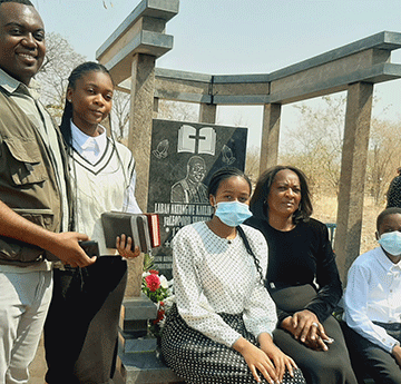 Former education director reburied in Ondobe