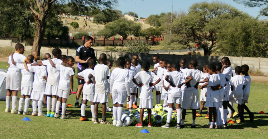 Moses van der Byl hosts Real Madrid football clinics