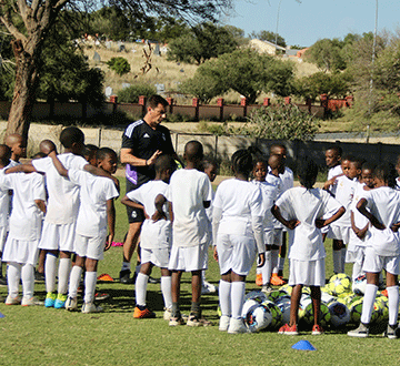 real madrid Real Madrid coaching clinic lauded