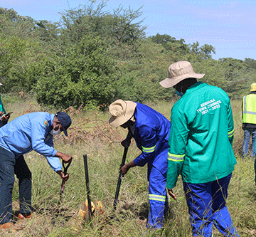 Eenhana airstrip undergoes rehabilitation