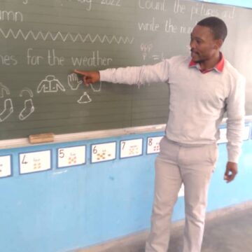 San teacher ploughs back… works to get more marginalised children through school