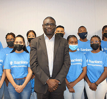 Taking on the corporate  world through Sanlam