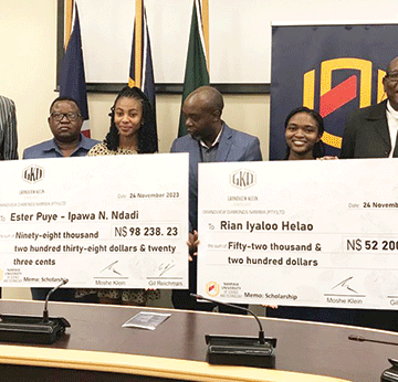 Scholarships pave Nust students’ paths