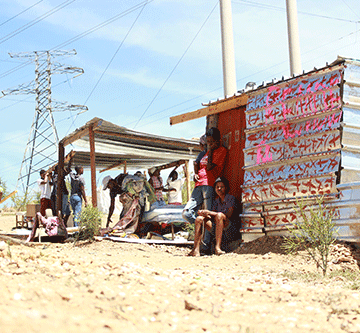 25% of Namibian houses are shacks