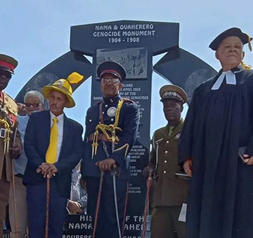 Genocide descendants remember Shark Island atrocities