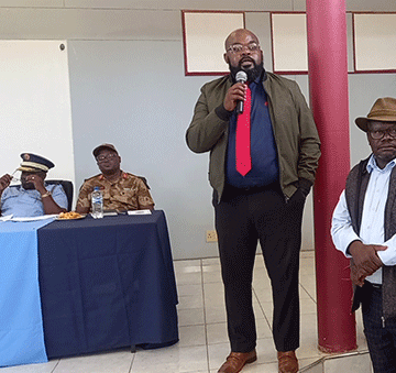 Sheya wants modern, decentralised police service