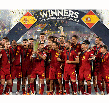 Spain beats Croatia on penalties to win Nations Cup