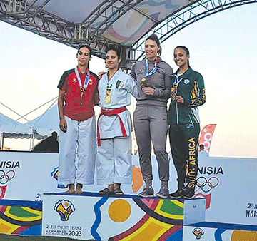 Pronk scoops bronze in Tunisia 