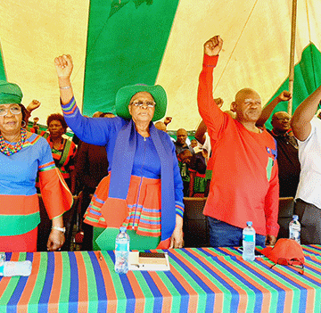 Nandi-Ndaitwah ta ti Swapo  okwa lwifa ombuto yoHIV/AIDS