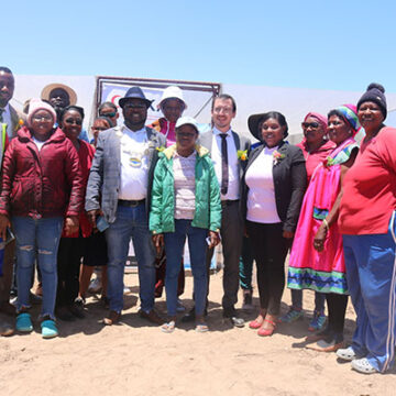 TIKA supports Swartkops community garden