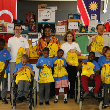 TİKA donates to Dagbreek Resource School