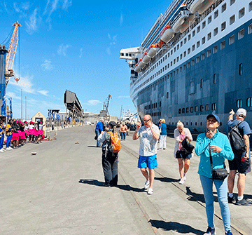 Cruiseliner challenges persist…as passport processing delays tourists