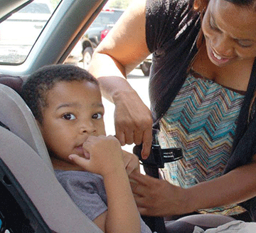 City Police Traffic Tips: Ensuring the safety of child passengers