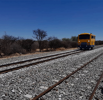 TransNamib workers apply brakes