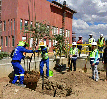 USA putting down roots in Namibia