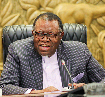 Namibia trusts UN to negotiate peace