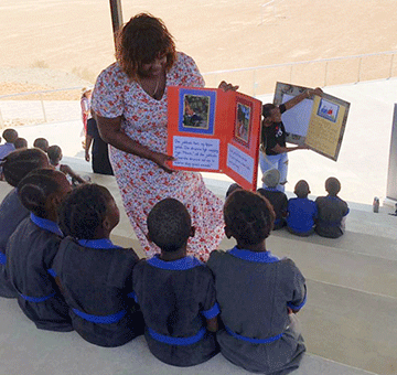 Students take Big Books to school