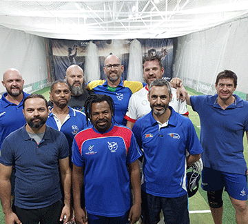 veterans Veteran cricketers off to inaugural Africa Cup