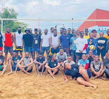 Beach volleyball tourney  promotes community engagement