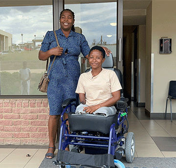 Faulty wheelchair impedes graduate’s job hunting