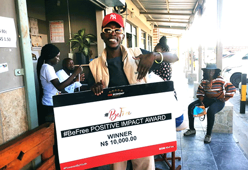 abcf award African Boy Child Foundation bags N$10 000