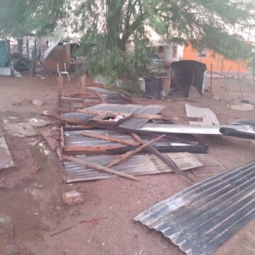 aroab Freak storm rocks Aroab