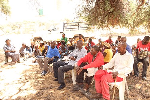 Bakgalagadi yearn  to improve their lives