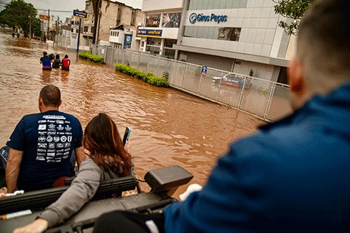 Race against time to rescue Brazil flood victims after dozens killed
