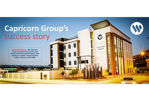 Financial Services – The Capricorn Group remains one of the most valuable stocks on the Namibian Stock Exchange (NSX)