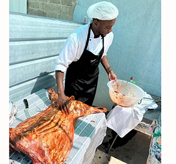 chef 1 patrick Idhogela cooks with love