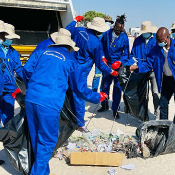 cleaning campaign Oshakati sha opalekwa nawa