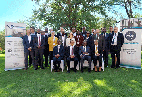 Oil impact in Namibian hands