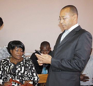 Conradie, Damases voice recording not admissible