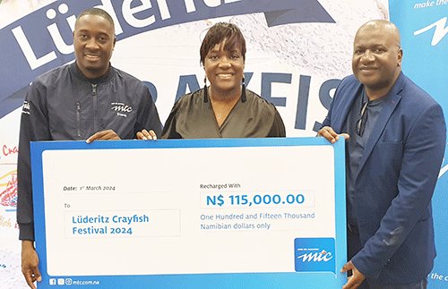 MTC commits  N$115 000 to Lüderitz Crayfish Festival