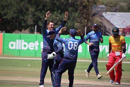 Namibia draws level against Zimbabwe